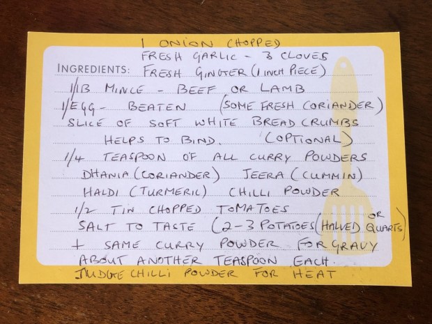 Kofta Curry Recipe Mums 1